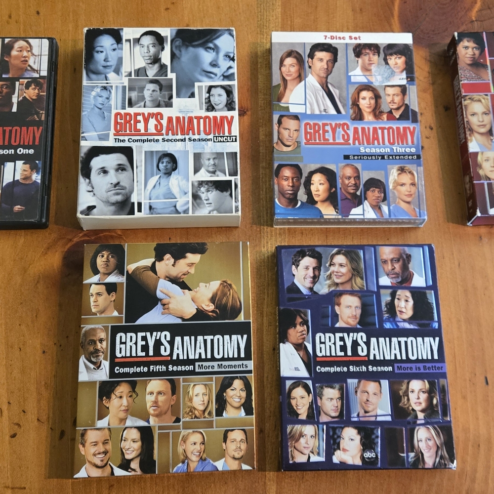 Grey's Anatomy DVD Box Set Collection